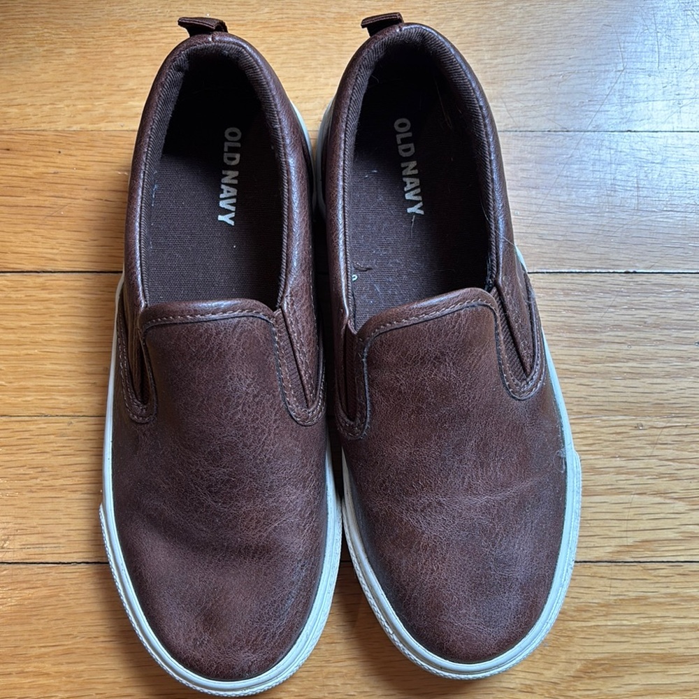 Old Navy Chocolate Brown Slip-On Shoes